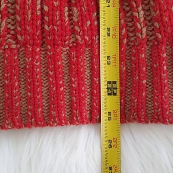 Madewell Chunky Cable Knit Wool Blend Sweater - Picture 9 of 11
